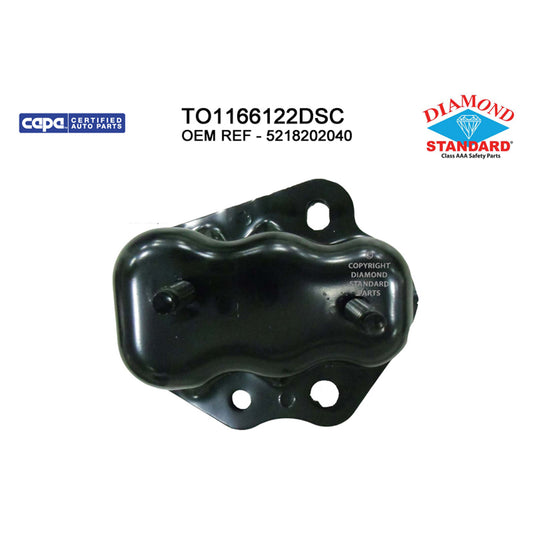2003-2013 TOYOTA COROLLA Rear Bumper Impact Bar Bracket Driver Side
