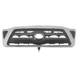 TOYOTA TACOMA 2005 - 2015 CHROME / DARK GREY GRILLE TO1200268