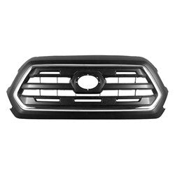 TOYOTA Tacoma FRONT GRILLE BLACK 2016 - 2022 TO1200409