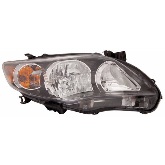 2011-2013 TOYOTA COROLLA Halogen Headlight Assembly Passenger Side