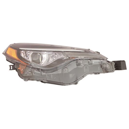 2017-2019 TOYOTA COROLLA Bi-led Headlight Assembly Passenger Side