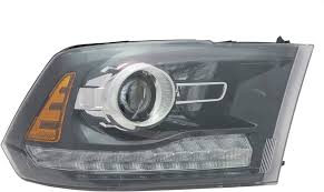 2013 - 2015 Dodge RAM 1500 2500 3500 Black Projector Headlights CH2502245 CH2503245