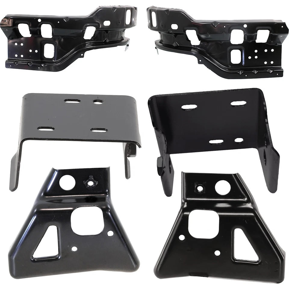 Silverado 2007 - 2013 2500 3500 Fits: 2011 - 2014 Front Bumper Assembly with Brackets