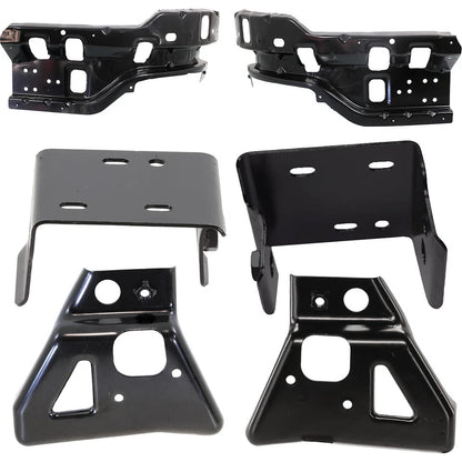 Silverado 2007 - 2013 2500 3500 Fits: 2011 - 2014 Front Bumper Assembly with Brackets