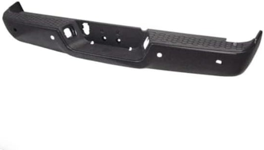 Dodge RAM 2009 - 2018 1500 2500 3500 Rear Step Bumper Assembly - Paintable with park sensor holes -  CH1103121