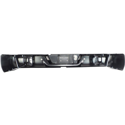 Dodge RAM 2009 - 2018 1500 2500 3500 Rear Step Bumper Assembly - Paintable with park sensor holes -  CH1103121