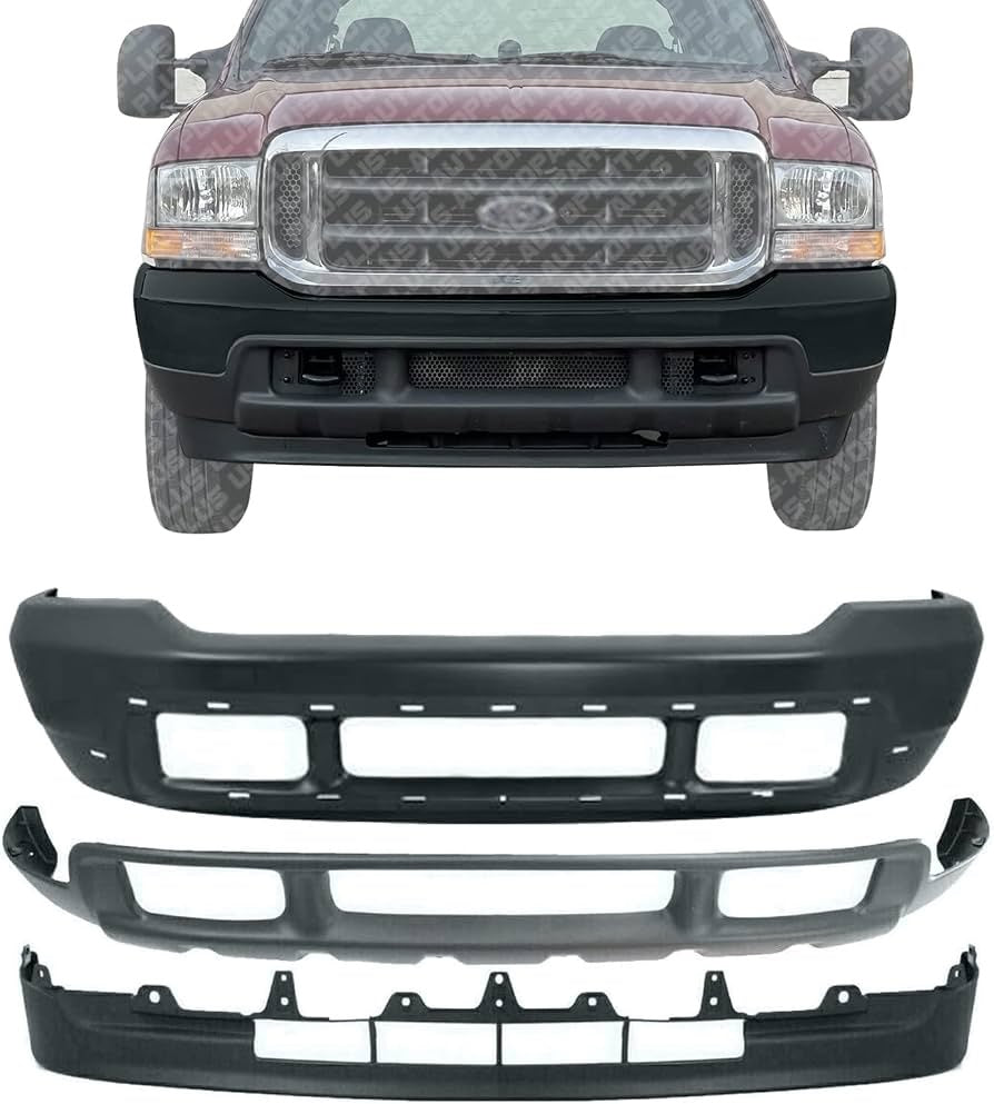 1999-2004 Ford F250 / F350 / F450 / Excursion Bumper Assembly- Steel - FO1002376