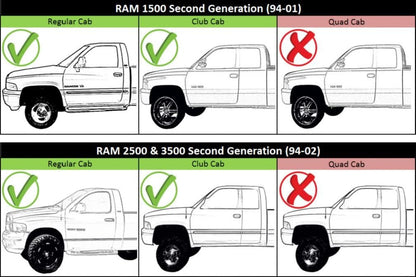 Dodge RAM 1994 - 2001 1500 2500 3500 Door Shell CH1300110 CH1301110