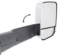 2015 - 2018 Dodge Ram 2500 3500 PASSENGER Side Chrome Tow Mirror with Power Fold CH1321398