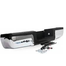 2008 -2012 Ford F250 F350 F450 Rear Chrome Bumper Assembly w/o Sensor Holes FO1103148