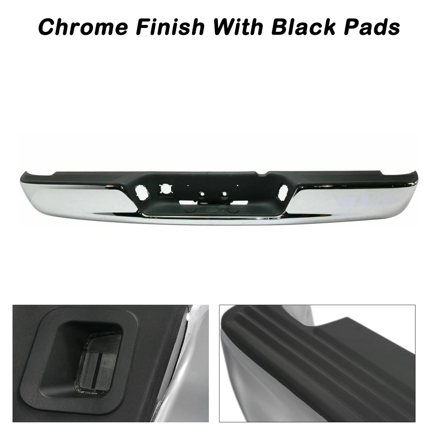 2002 - 2008 Dodge RAM Chrome Bumper Complete Assembly CH1103111