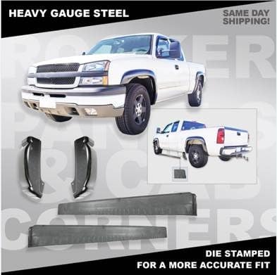 GMC Sierra 1999 - 2006 Chevrolet Silverado Rocker Panel and Cab Corner Extended Cab