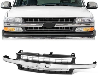 1999-2002 Chevrolet Silverado Front Grille - GM1200424