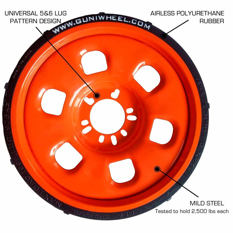GUNIWHEEL™ 56 Universal Bolt Pattern Wheel – Tork Parts