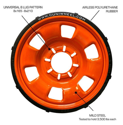 GUNIWHEEL™ 80 Universal Bolt Pattern Wheel (OUT OF STOCK)