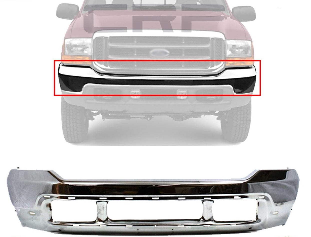 1999-2004 Ford F250 F350 Front Chrome Bumper FO1002375