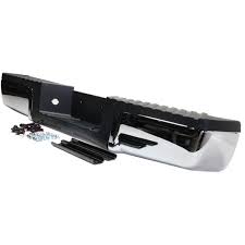 2013 - 2016 Ford F250 F350 F450 Chrome Rear Step Bumper Assembly w/o Park Sensor Holes FO1103176