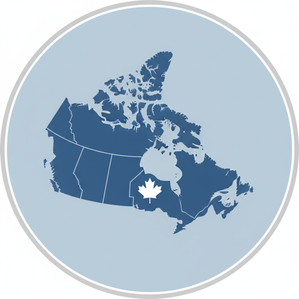 map of canada icon