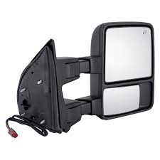 Ford F250 Chrome Pass Mirror with Power Folding