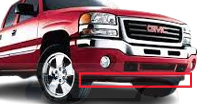 2003-2007 GMC Sierra Front Bumper Valance GM1092201