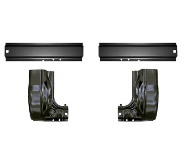 1999 - 2016 Ford Super Duty Regular Cab Rockers and Cab Corners Kit