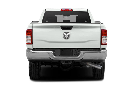 RAM 2500 3500 Rear Chrome Bumper Assembly CH1103182