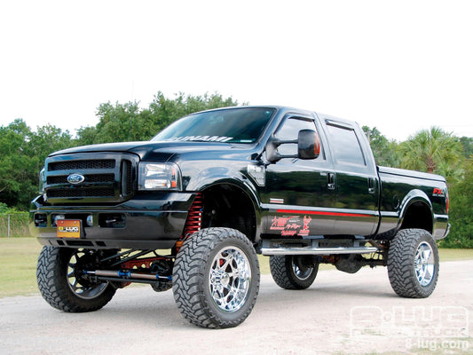 Ford F250 F350 F450 1999 - 2007 Black Front Bumper with Plastics