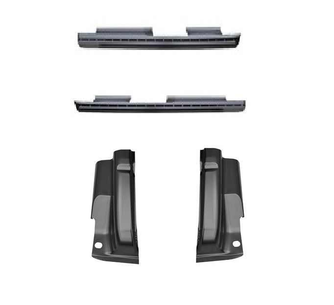 2009-2014 Ford F150 Rocker (slip on) and Cab Corners - Supercrew