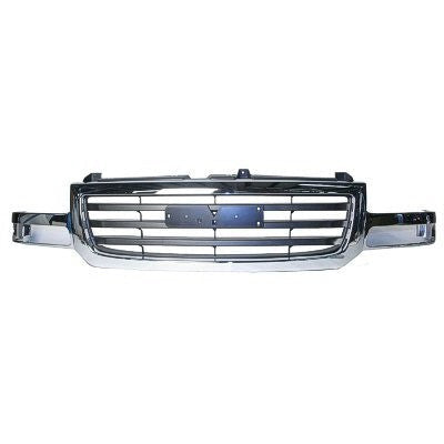 GMC Sierra 1999 - 2006 > Fits 2003 - 2006  Chrome Grille GM1200475