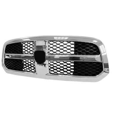 Dodge RAM 2009 - 2018 Fits 2013 - 2021 Dodge Ram 1500 Chrome Grille - CH1200368