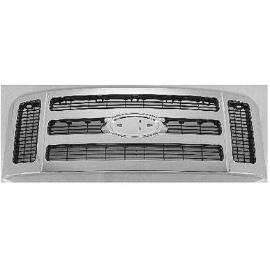 2008-2010 Ford Superduty Chrome XLT Grill '100038