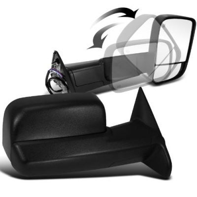 2009-2012 Dodge Ram Tow mirrors - Manual '100165