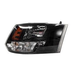 Dodge RAM 2009 - 2018 1500 2500 3500 Black Headlight CH2518149 CH2518149