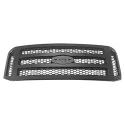 Ford F250 F350 F450 1999 - 2007 Black Textured Grille