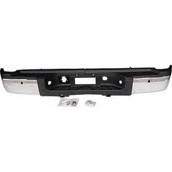 Silverado 2007 - 2013 GMC Sierra or Chev Silverado 2500 3500 Rear Chrome Bumper Assembly w/ park GM1103151