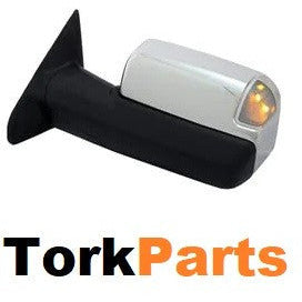 2015 - 2018 2500/3500 Dodge Ram Driver's Side Chrome Tow Mirror with Power Fold