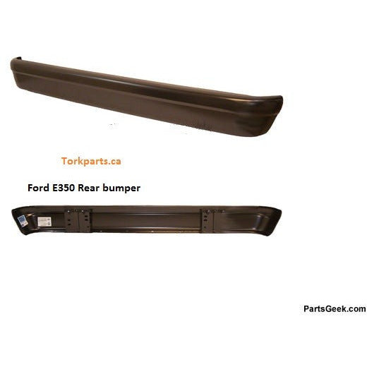 Ford Econoline 1997 - 2007 & 2008 - 2019 *Fits 1994 - 2014 Ford Econoline Rear Steel bumper FO1102301