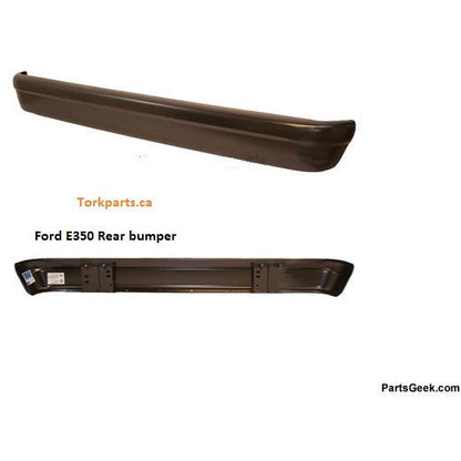 1992-2014 FORD ECONOLINE Bumper- Steel - FO1102301