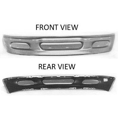 Ford Expedition 1997 - 2002 / Ford F150 1997 - 2003 Front Chrome Bumper FO1002338
