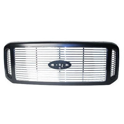 Ford F250 F350 F450 1999 - 2007 Black Harley Davidson Style Grille FO1200458