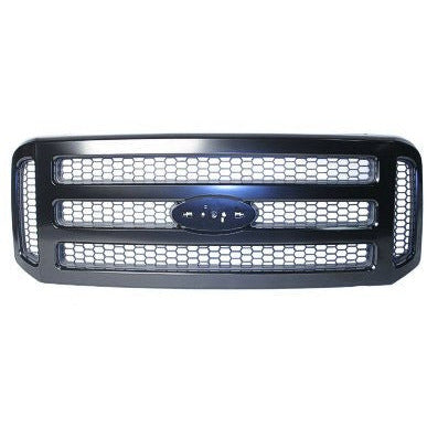 Ford F250 F350 F450 1999 - 2007 Black 3 Bar Grille -  FO1200457