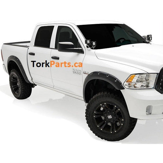 2009 - 2018 Ram 1500 Pocket Rivet Style Fender Flares