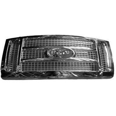Ford F150 2009 - 2014 *Fits 2012 King Ranch Chrome Grill  FO1200522