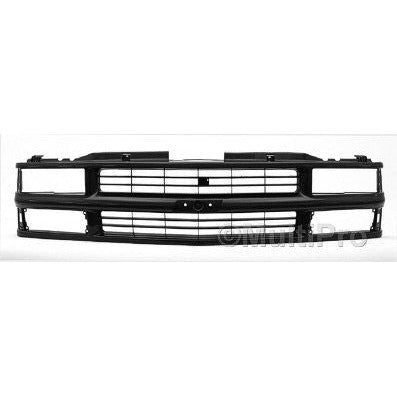 Silverado 1988 - 1997 Fits: 1994 - 2002 Chevrolet Silverado Tahoe Suburban Black Grille - GM1200239