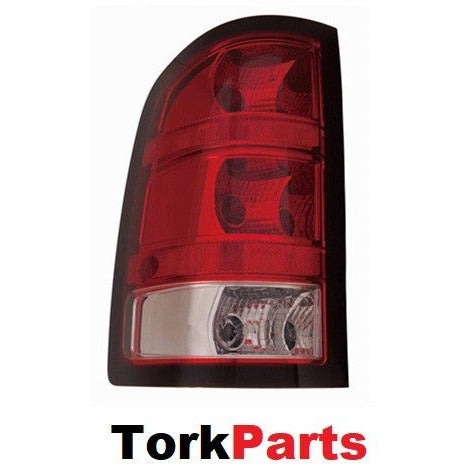 Sierra 2007 - 2013 -> Fits 2010 - 2014 GMC Sierra Tail light Assembly  GM2800250 / GM2801250